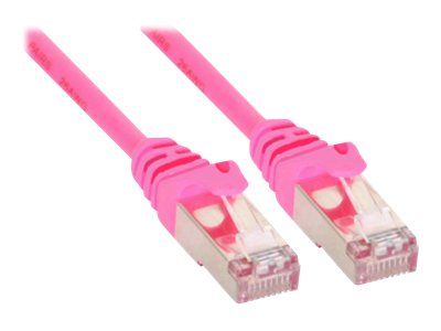 INTOS ELECTRONIC InLine RJ-45 (M) to RJ-45 (M) Cable, 50cm, SF/UTP, CAT 5e, Molded, Straight