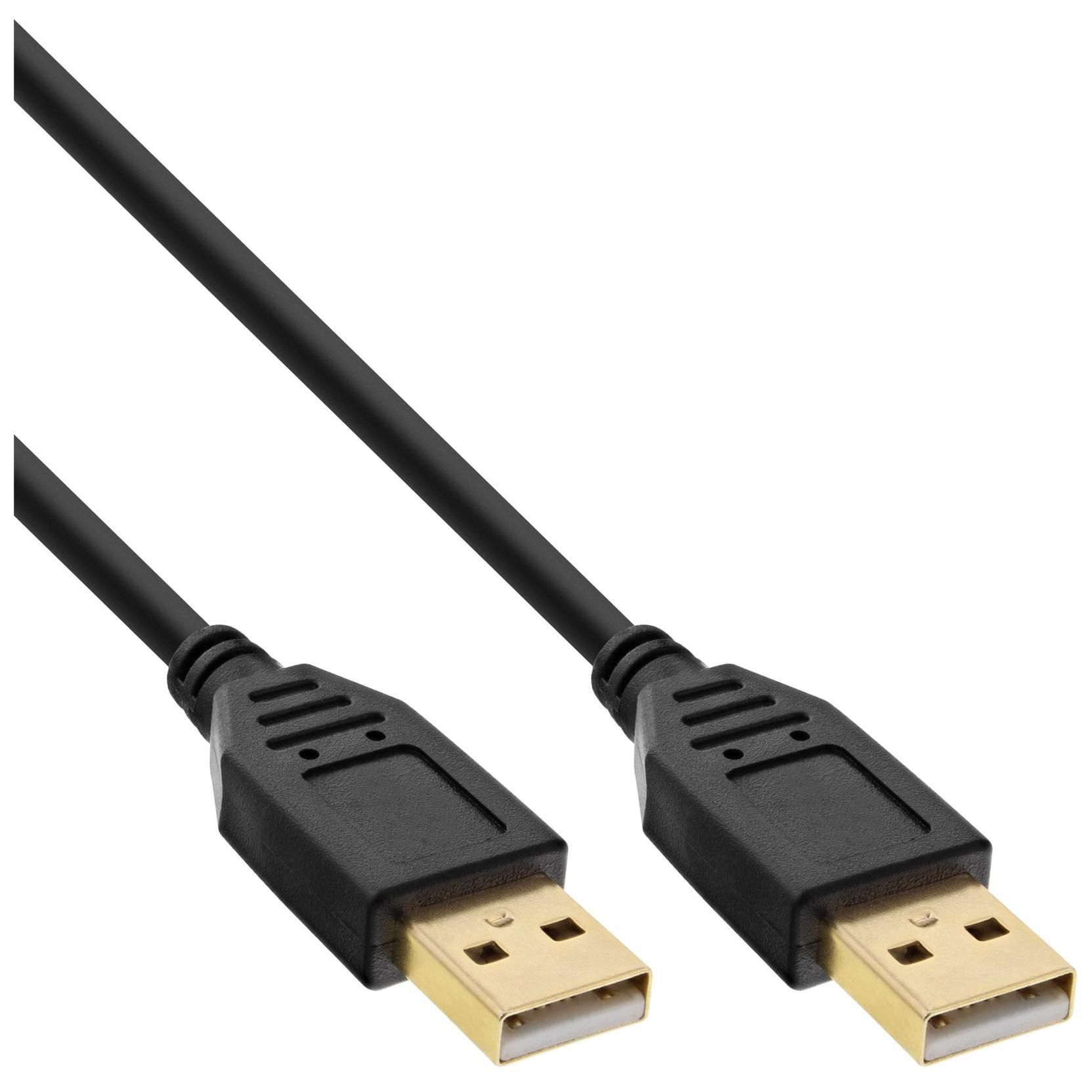 INTOS ELECTRONIC USB Cable - 1m Black