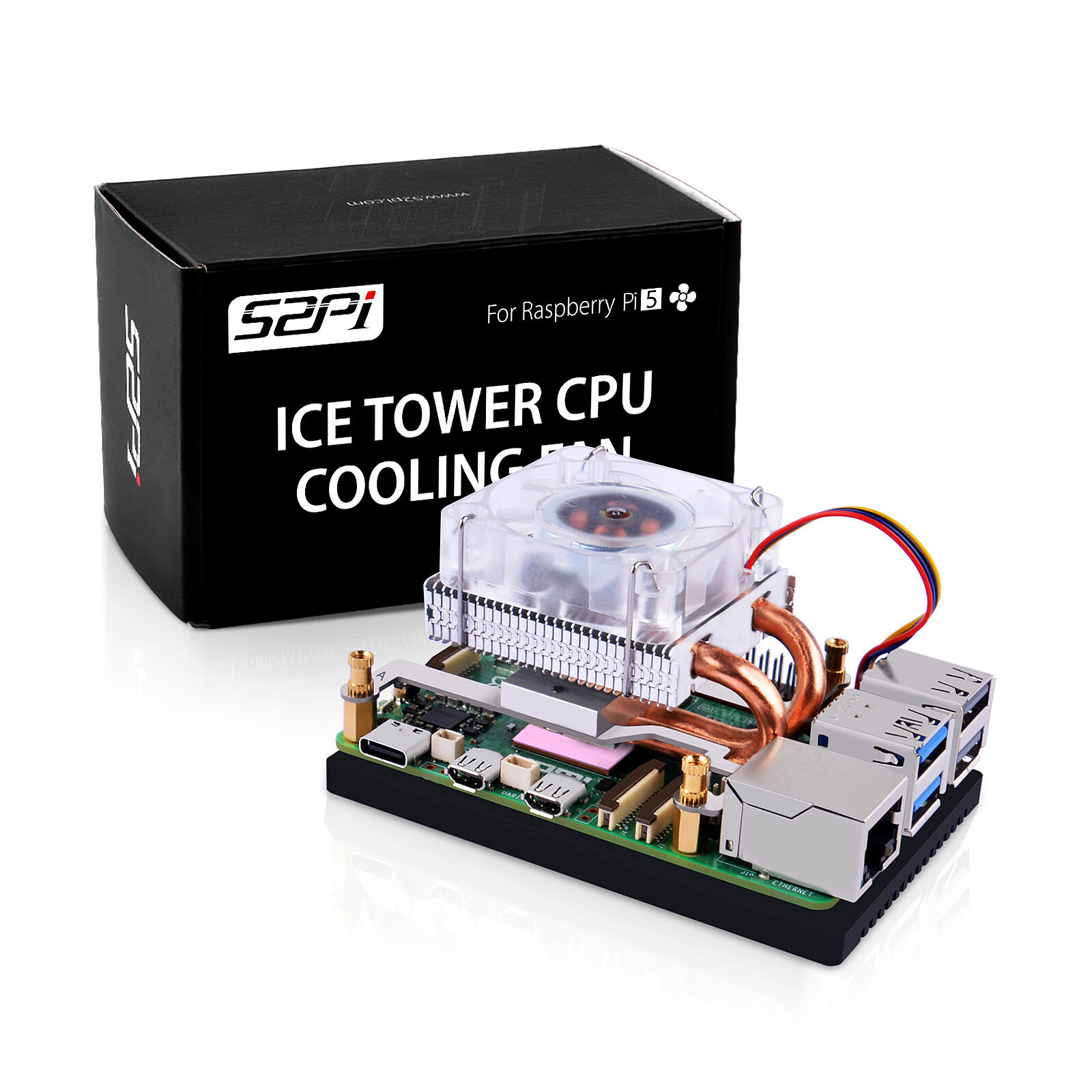 52Pi EP-0215 Ice Tower Pi 5 