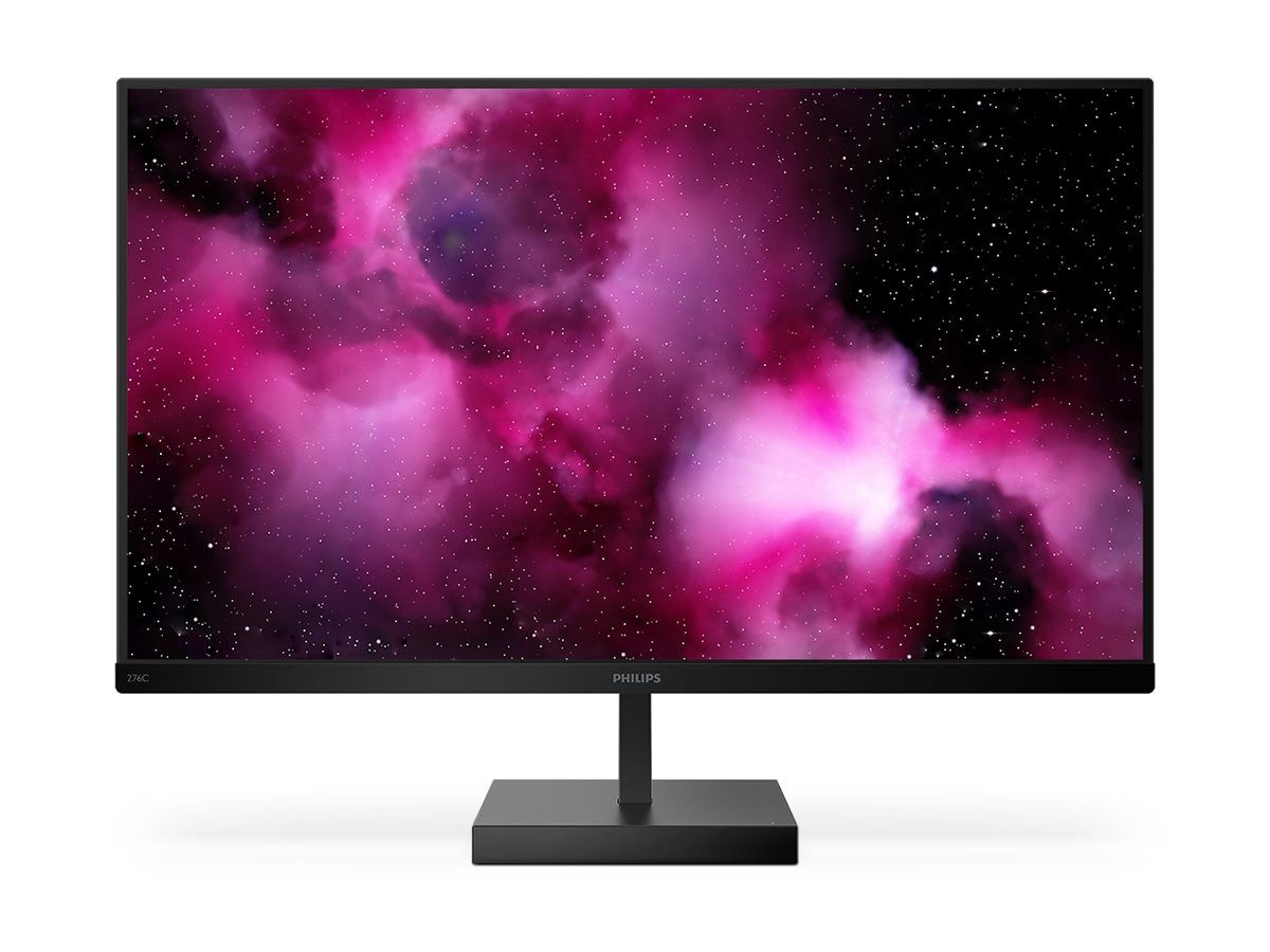 Philips C-line 276C8 LED Monitor - 27" QHD 2560x1440 @ 75Hz IPS - 350 cd/m² - 1000:1 - HDR10 - 4ms Response Time - 2 HDMI, USB-C - Textured Black