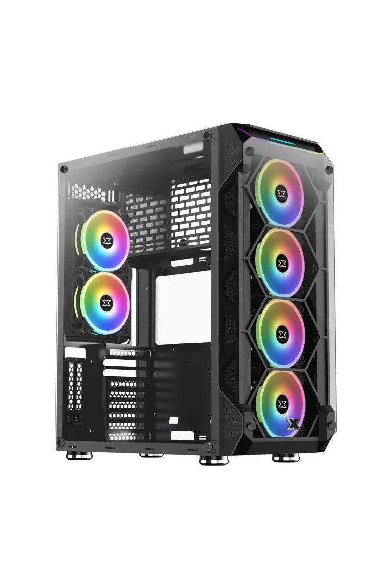 Xigmatek Overtake RGB Grand-Tour E-ATX Case - Black