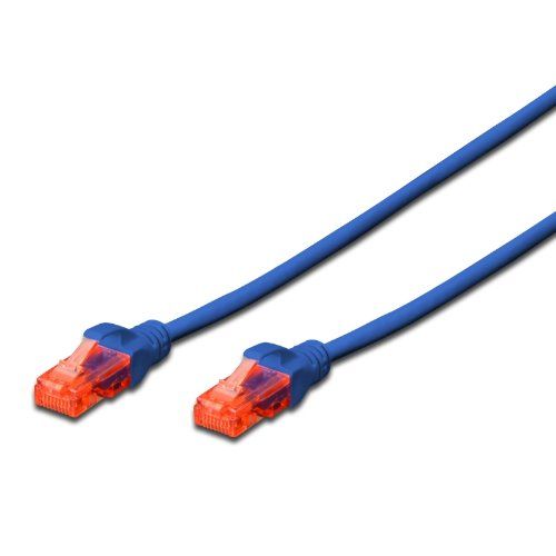 Ewent Category 6 U/UTP Network Cable, 2m, Blue