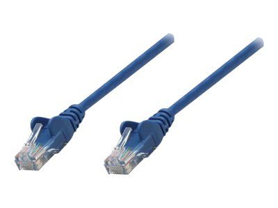 IC Intracom Cat6 Patch Cable, 0.25m, Blue, Snagless, Lifetime Warranty