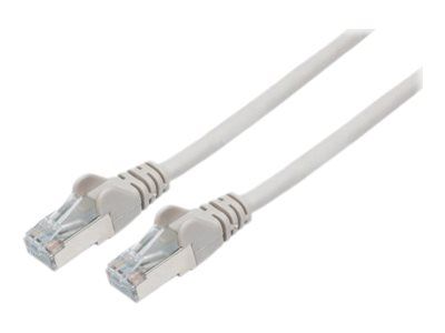 Cordon de red IC Intracom, 5 m, Cat7/Cat6A, gris