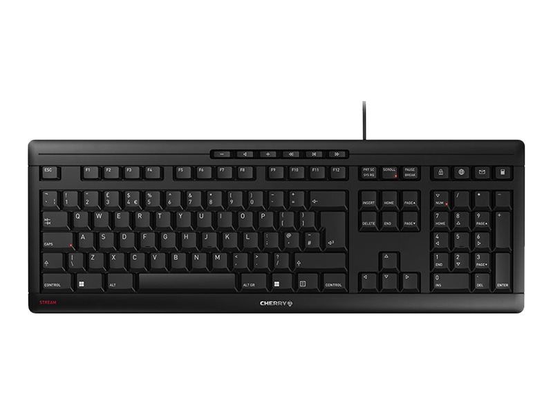 Cherry Stream Keyboard - USB - Black