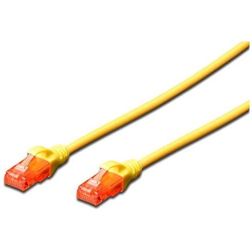Ewent Category 6 U/UTP Network Cable - 2m Yellow