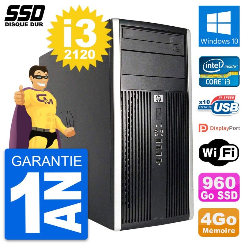 HP Compaq Pro 6200 Micro Tower PC