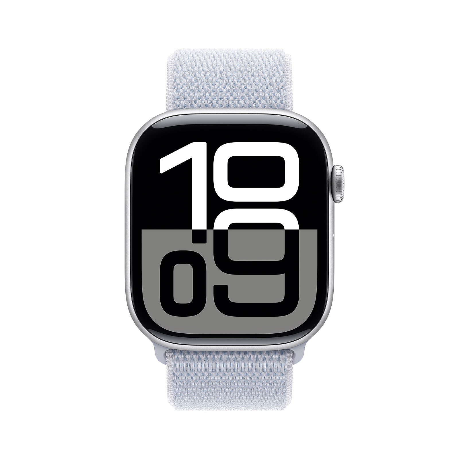 Apple Watch Series 10 GPS 46 mm Aluminium Silver Textile Sport Band 