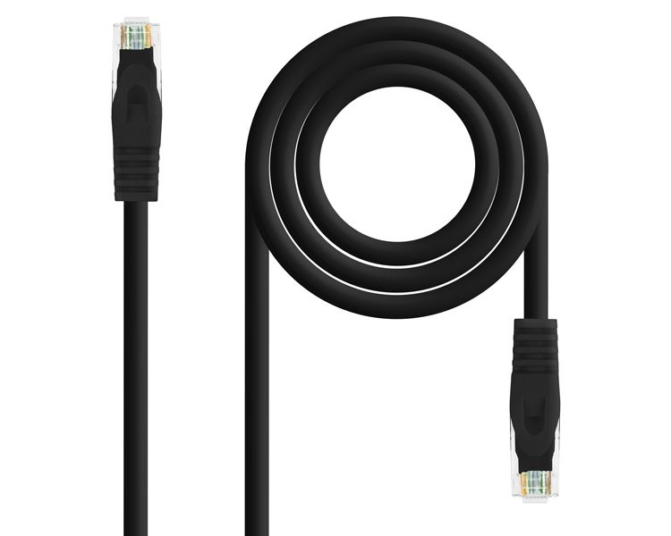 NanoCable Network Cable Connection Cord RJ45 LSH CAT.6a UTP AWG24