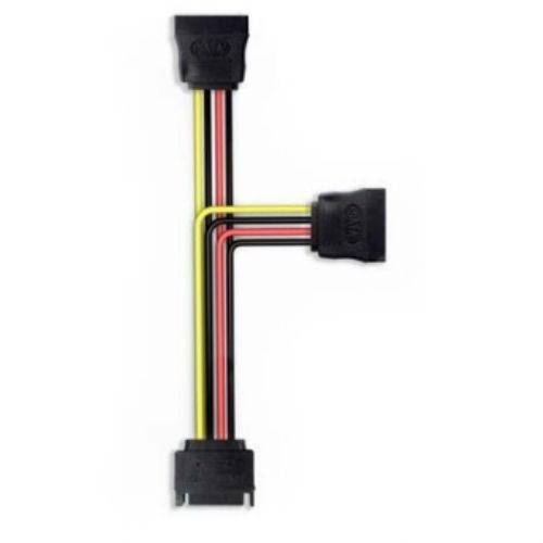 NanoCable Power Cable SATA/MA 2xSATA/H 30cm
