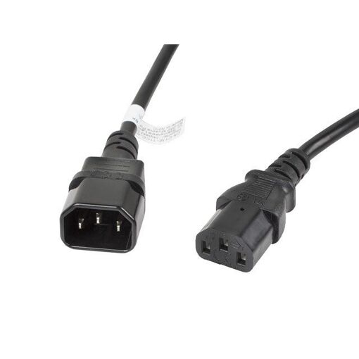 Cable de alimentación CPU Lanberg de 3 metros (IEC320 C13/C14 M)