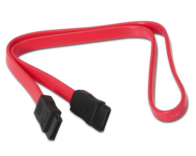NanoCable SATA Data Cable 0.5m - Red