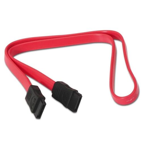 NanoCable SATA Data Cable 0.5m - Red