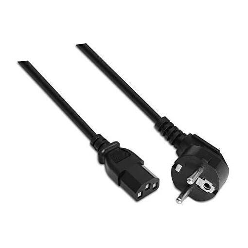 Câble d'alimentation AISENS CPU, CEE7/M-C13/H, Noir, 10m