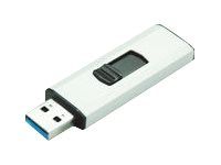 MediaRange SuperSpeed USB 3.0 Flash Drive - 32GB - Black/Silver