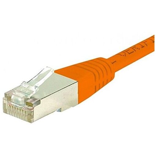 Câble Dexlan Cat 6 S/FTP RJ45, orange - 0,3 m