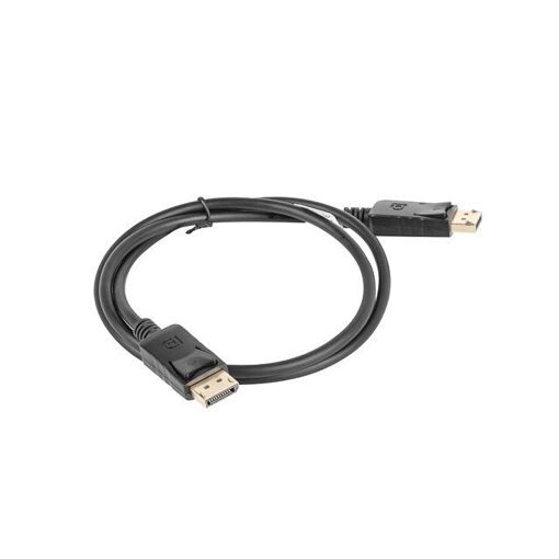 Lanberg DisplayPort Male to Male Cable 4K 1m Black