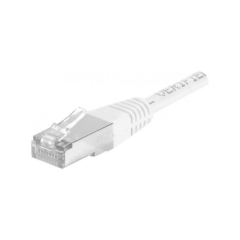 Exertis Connect CAT 6a RJ-45 to RJ-45 Cable - 1.5m - S/FTP - White