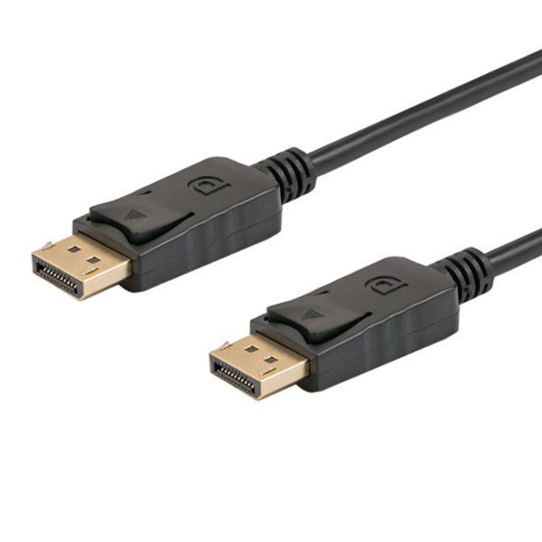 Cable DisplayPort Savio 2m Negro