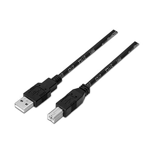 Câble d'imprimante AISENS USB 2.0 1,8 m (4,5 pi), noir