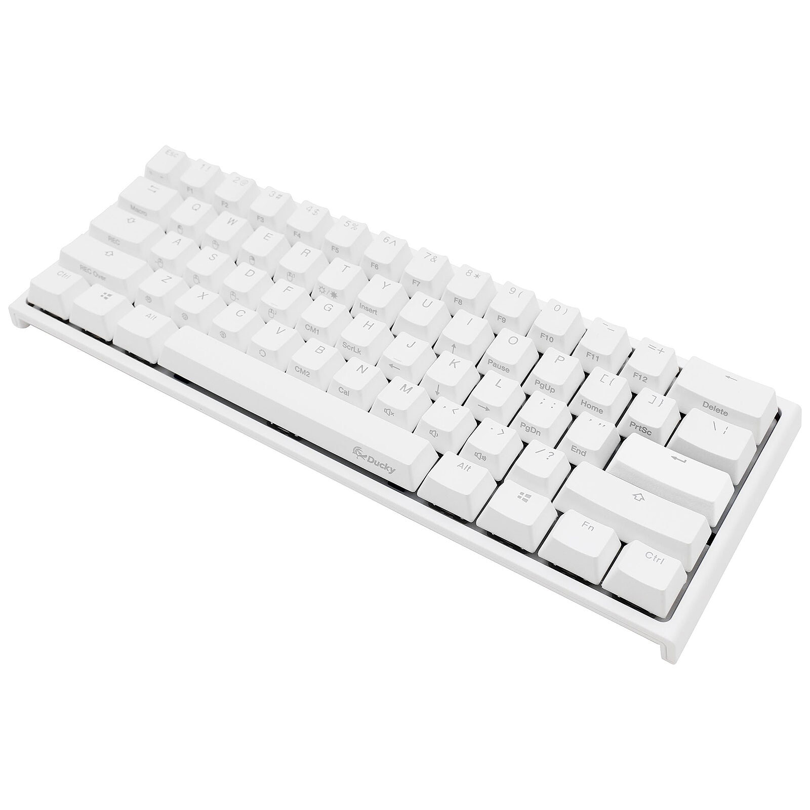 Ducky Channel One 2 Mini RGB Blanco (Cherry MX RGB Azul)