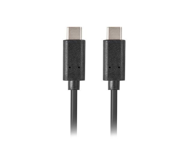 Lanberg USB-C to USB-C Cable 0.5m Black