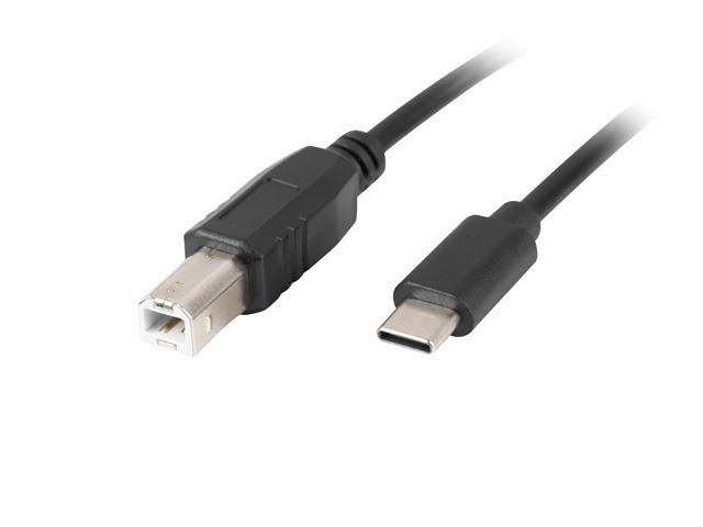 Câble USB Lanberg USB-C vers USB-B M 2.0, 3M Noir