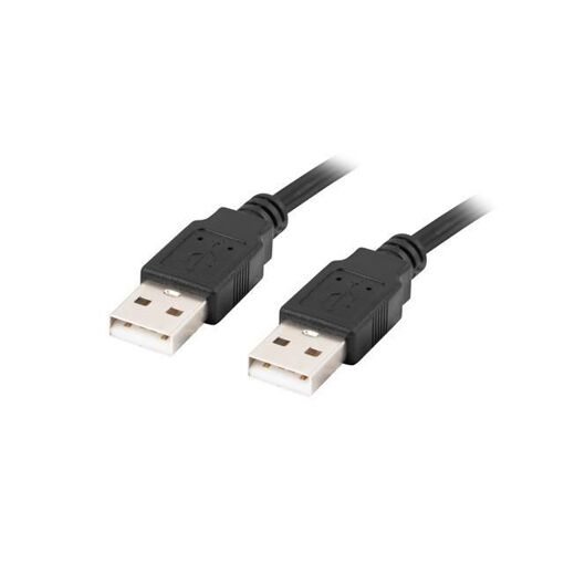 Lanberg 1m USB 2.0 Cable, Black