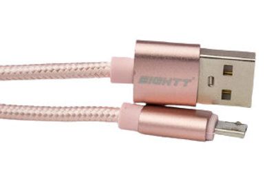 Eightt 1m USB to MicroUSB Cable (Rose)