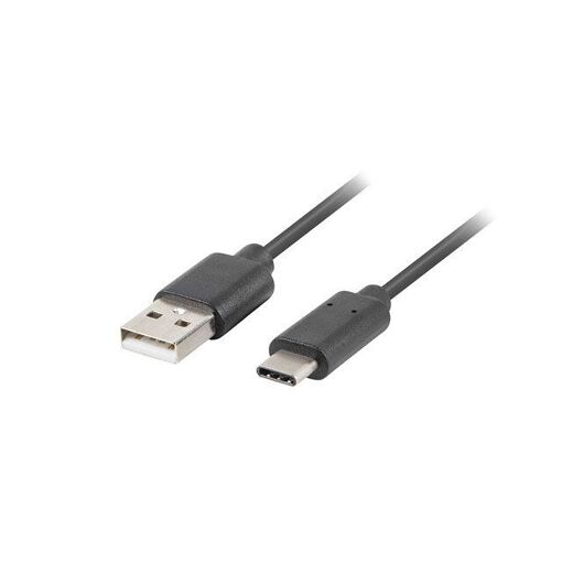 Cable Lanberg USB 3.1 a USB-C, 1 m, Negro