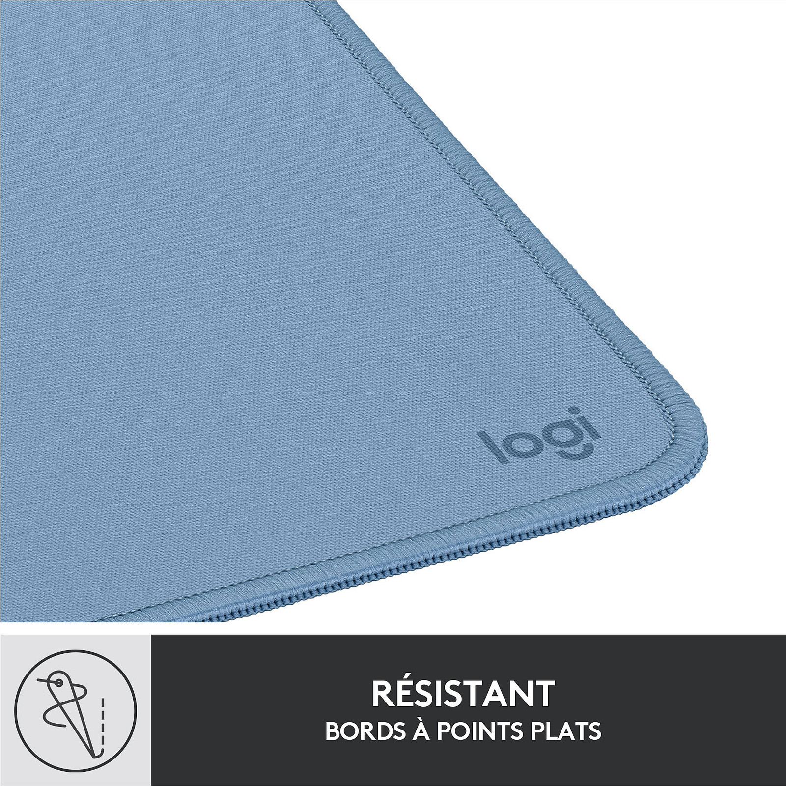 Logitech Mouse Pad Studio Series (Blue Grey)