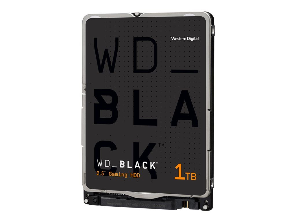 WD Black 1TB Internal 2.5" SATA 6Gb/s 7200RPM HDD with 64MB Cache (WD10SPSX)