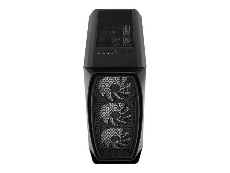 AeroCool Aero One Mini Frost RGB Micro ATX Case - Black