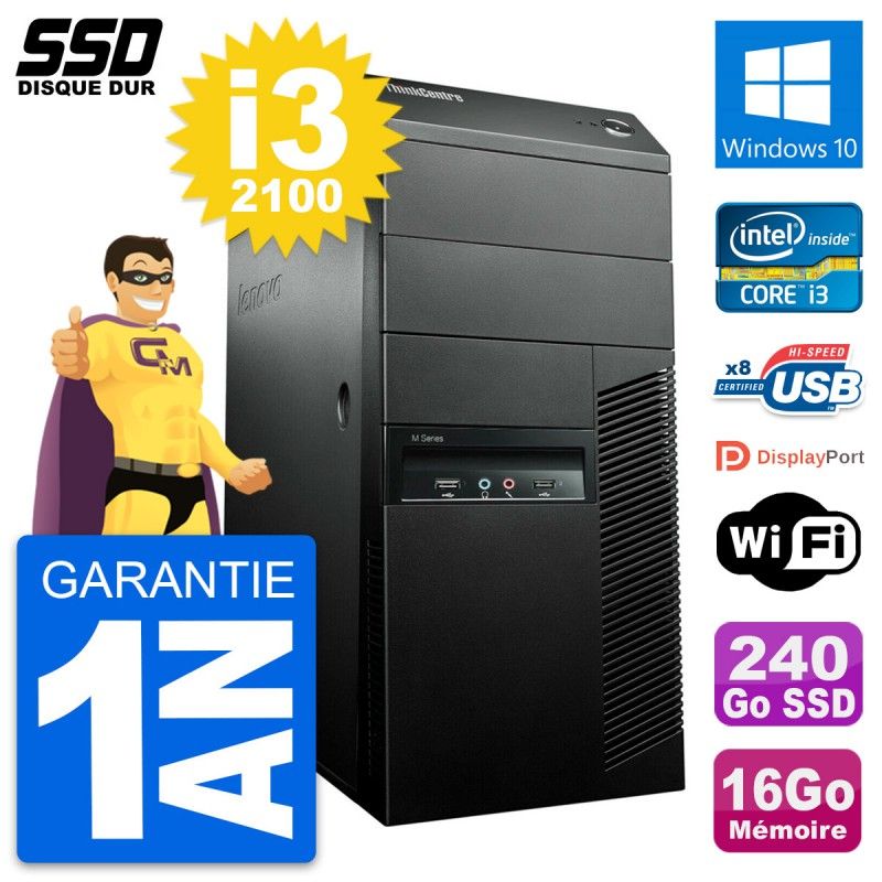 Lenovo ThinkCentre M91p Desktop Computer