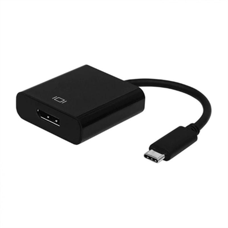 AISENS USB-C to DisplayPort 4K 60Hz Converter, Black