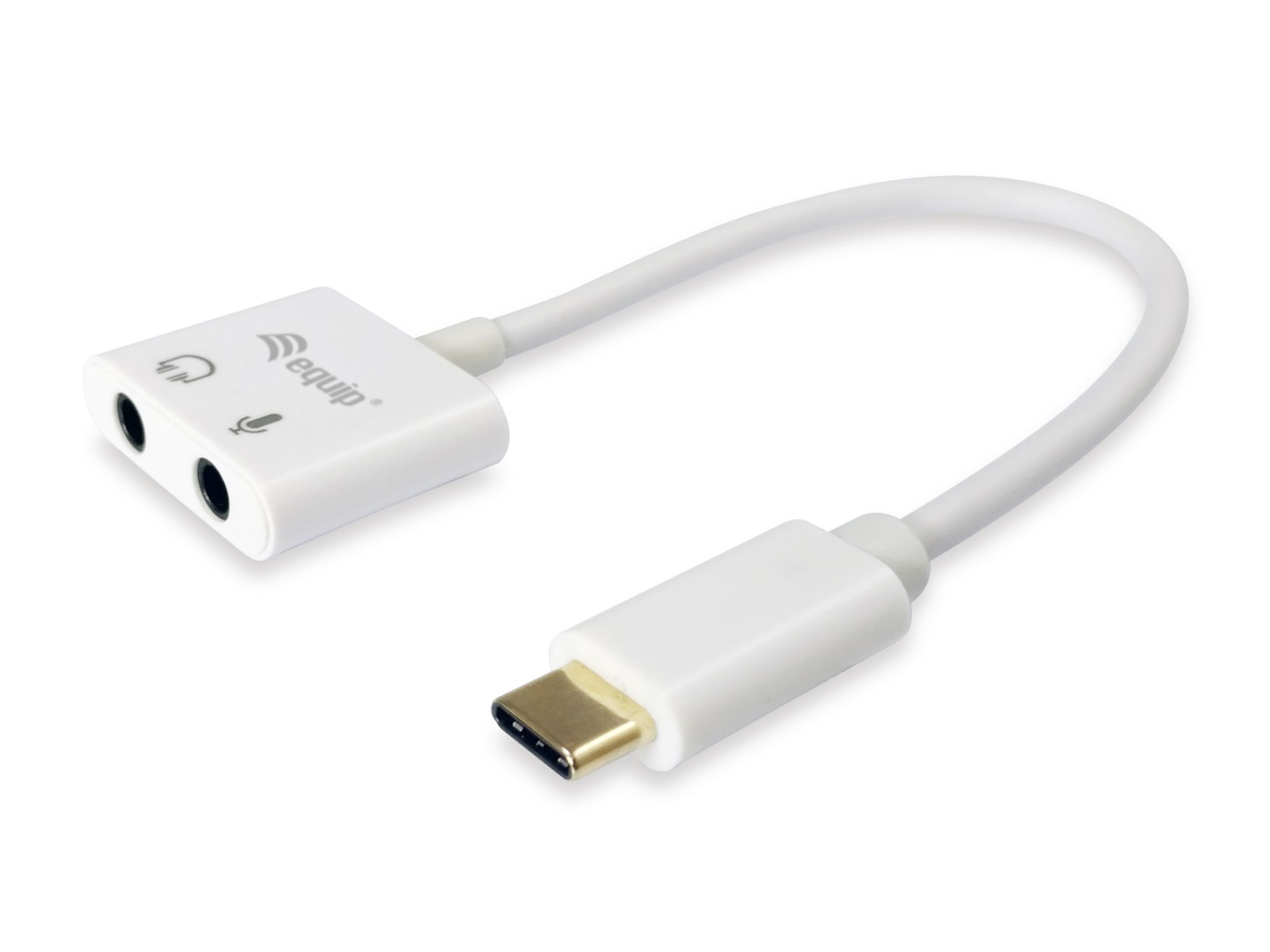 USB-C to 2x 3.5mm Audio Jack Adapter (Female)