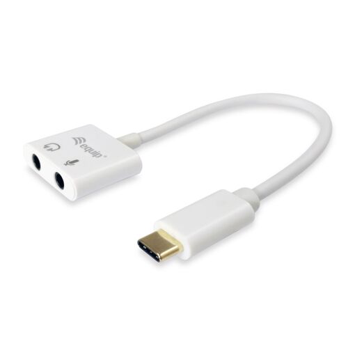 USB-C to 2x 3.5mm Audio Jack Adapter (Female)