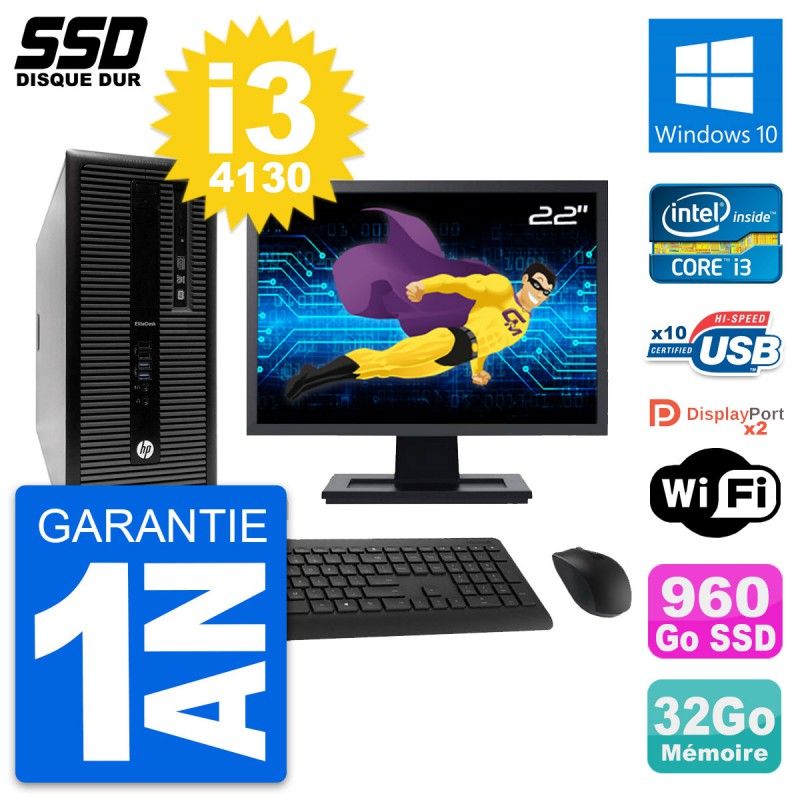 HP EliteDesk 800 G1 Desktop Computer