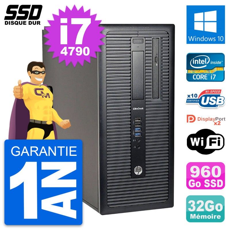 HP EliteDesk 800 G1 Desktop Computer