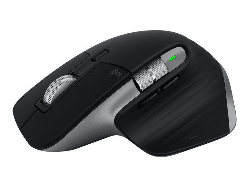 Logitech MX Master 3 Wireless Mouse for Mac - Gray Sideway