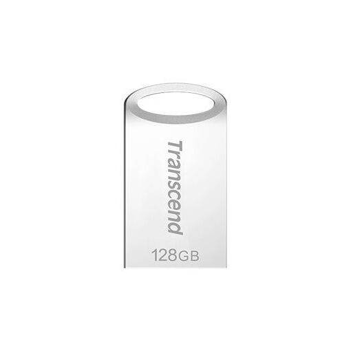 Transcend JetFlash 710 - USB Flash Drive - 128GB - USB 3.1 Gen 1 - Silver