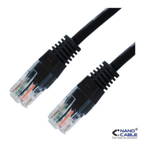 Nanocable Cat.5e UTP Network Cable 1m - Black