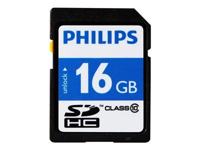 Philips 16GB Class 10 SDHC UHS-I Memory Card
