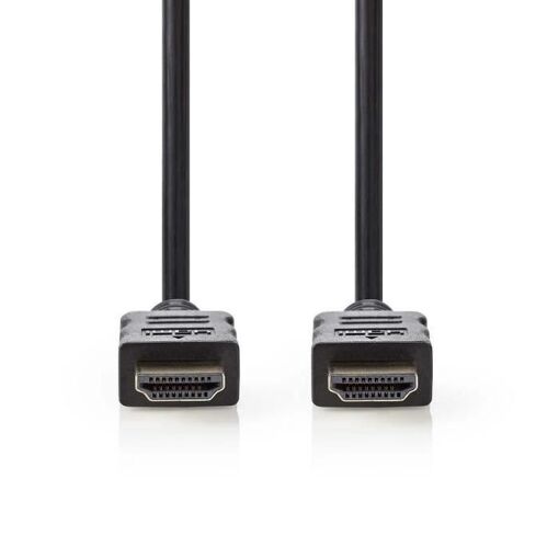 Cable HDMI de alta velocidad Nedis con Ethernet - 0,5 m - Negro