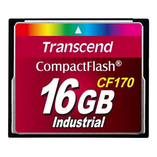 Transcend CompactFlash 16GB 170x Industrial Memory Card