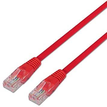 Aisens RJ45 Network Cable (1m, 10/100/1000 Mbit/s, For Switches, Routers, Modems and More)