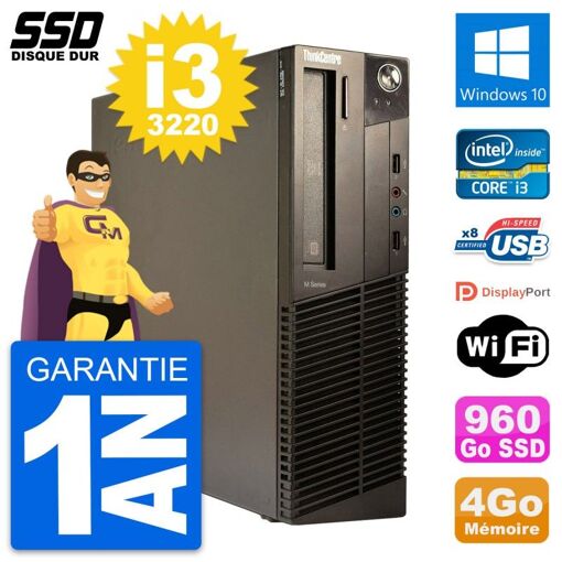 Lenovo ThinkCentre M82 SFF Desktop Computer