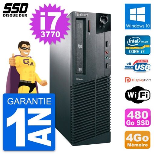 Lenovo ThinkCentre M82 SFF Desktop Computer