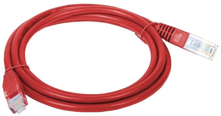 A-lan Cat5e U/UTP Network Cable, 1m, Red