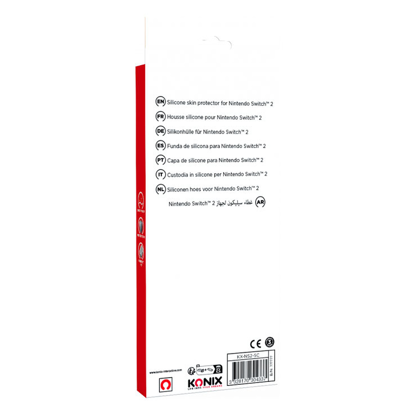 Konix Silicone Protection for Switch 2